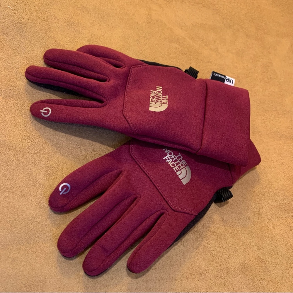 Purple TheNorthFace Tech-Gloves